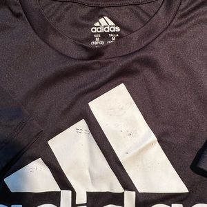 Boys black short sleeve shirt size M 10/12